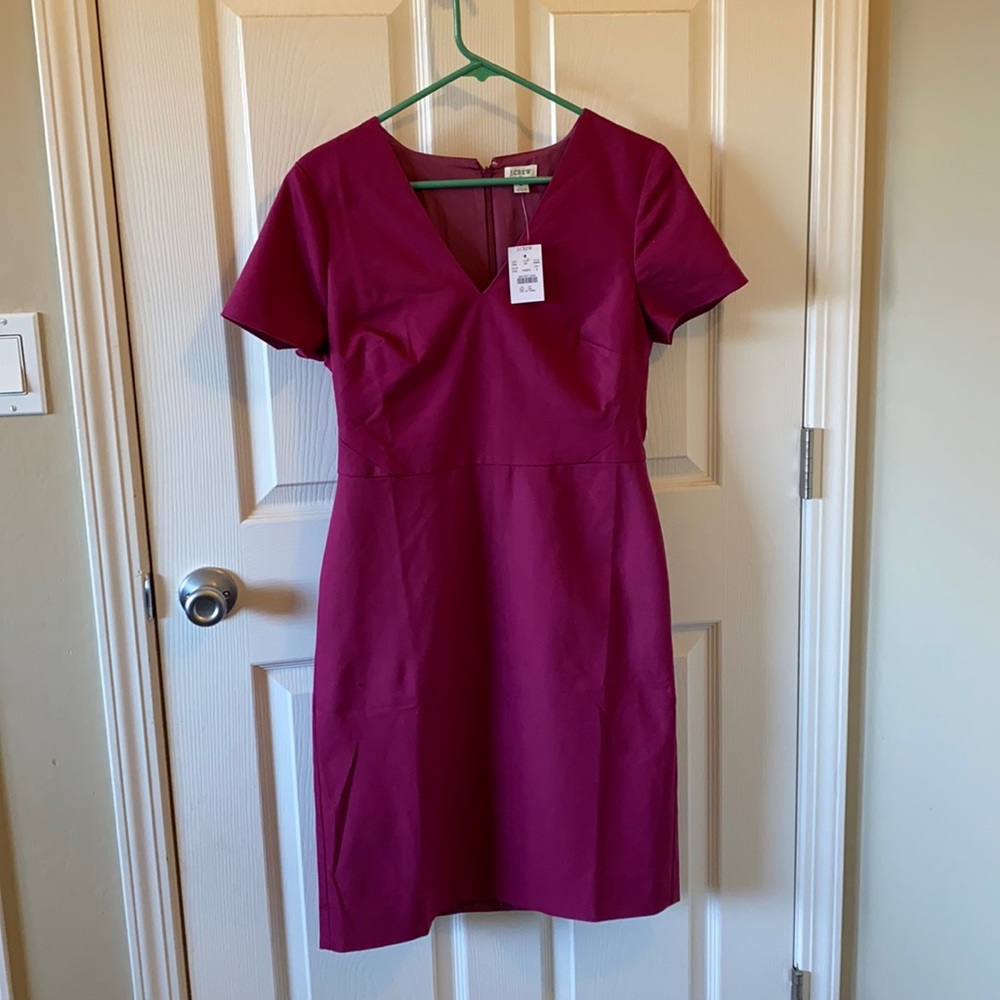NEW WITHOUT TAG --- Plum dress fully lined